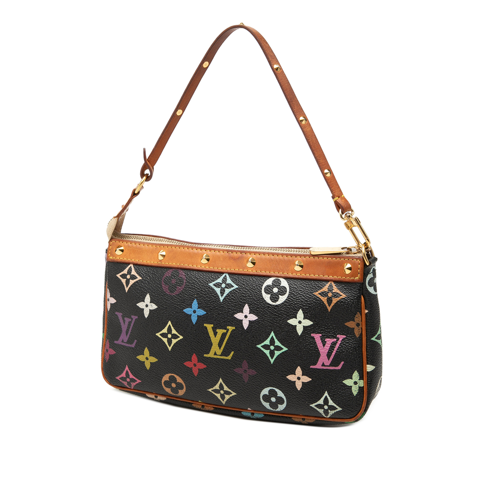 Pre-Loved Louis Vuitton Monogram Multicolore Pochette Accessoires - Picture 2 of 7